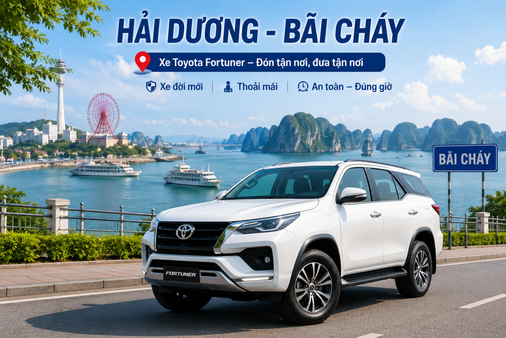 Xe Ghép Hải Dương Bãi Cháy thư thái trên con đường dài